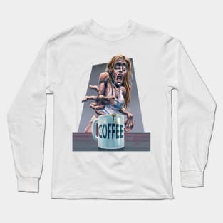 Coffee Zombie Long Sleeve T-Shirt